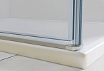 Душевой уголок Vincea Extra VSR-1E111210CL, 1100/1200*1000, хром, стекло прозрачное
