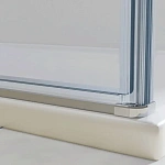 Душевой уголок Vincea Extra VSR-1E101110CL, 1000/1100*1000, хром, стекло прозрачное
