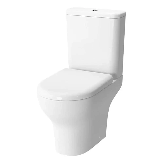 Унитаз-компакт с функцией биде и встроенным смесителем VITRA Zentrum 9012B003-7226 крышка микролифт
