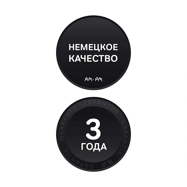 M85AFHX0652BM X-Joy, База под раковину, подвесная, 65 см, 2 ящика, черный матовый