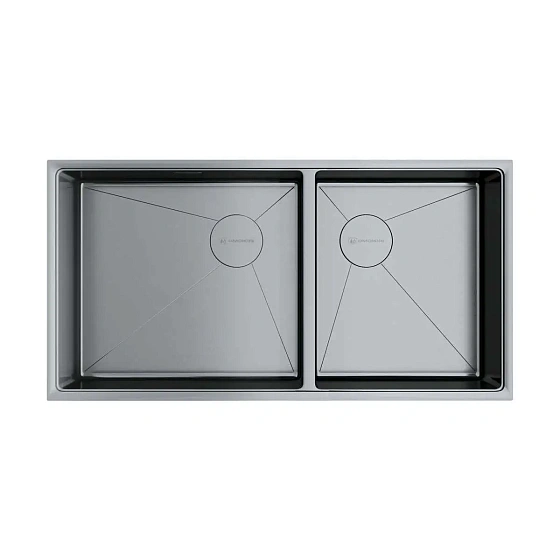 Omoikiri Taki 85-2-LB-U/IF-IN Side нерж.сталь/нержавеющая сталь