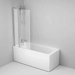 Стеклянная шторка для ванны AM.PM Gem 80х140 см, W90BS-D3W5-140CT