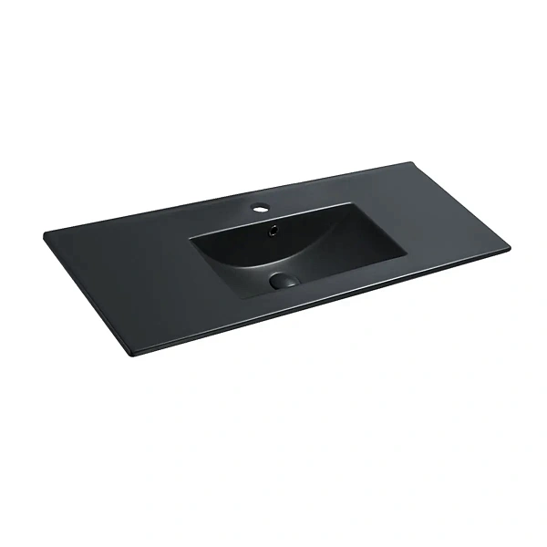 Раковина Vincea VBS-13120MB керамическая, цвет черный матовый