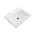 Раковина из искусственного мрамора BelBagno BB-500-PM-LVB, 50 см