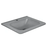 Раковина Vincea VCB-2VP600G из искусственного камня, цвет серый