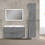 Тумба под раковину Vincea Vico 1000 подвесная, 2 выкатных ящика soft close, Beton