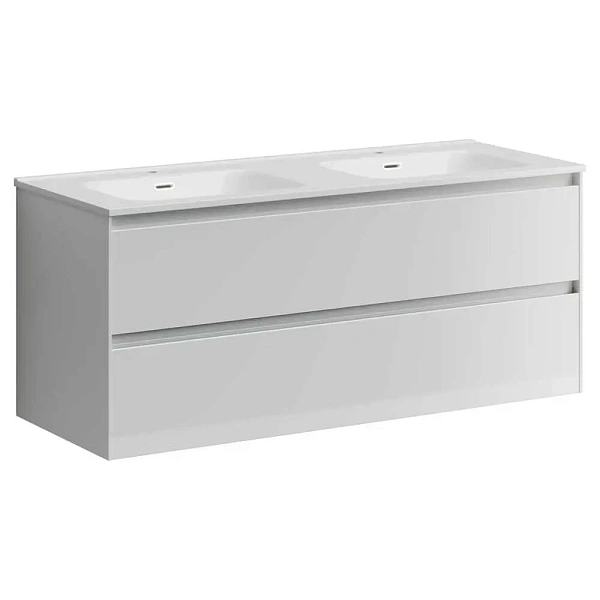 Тумба под раковину подвесная Sancos Cento CN120-2W, 121 см
